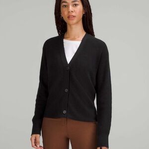 Lululemon size 10 Merino Wool-Blend Cardigan